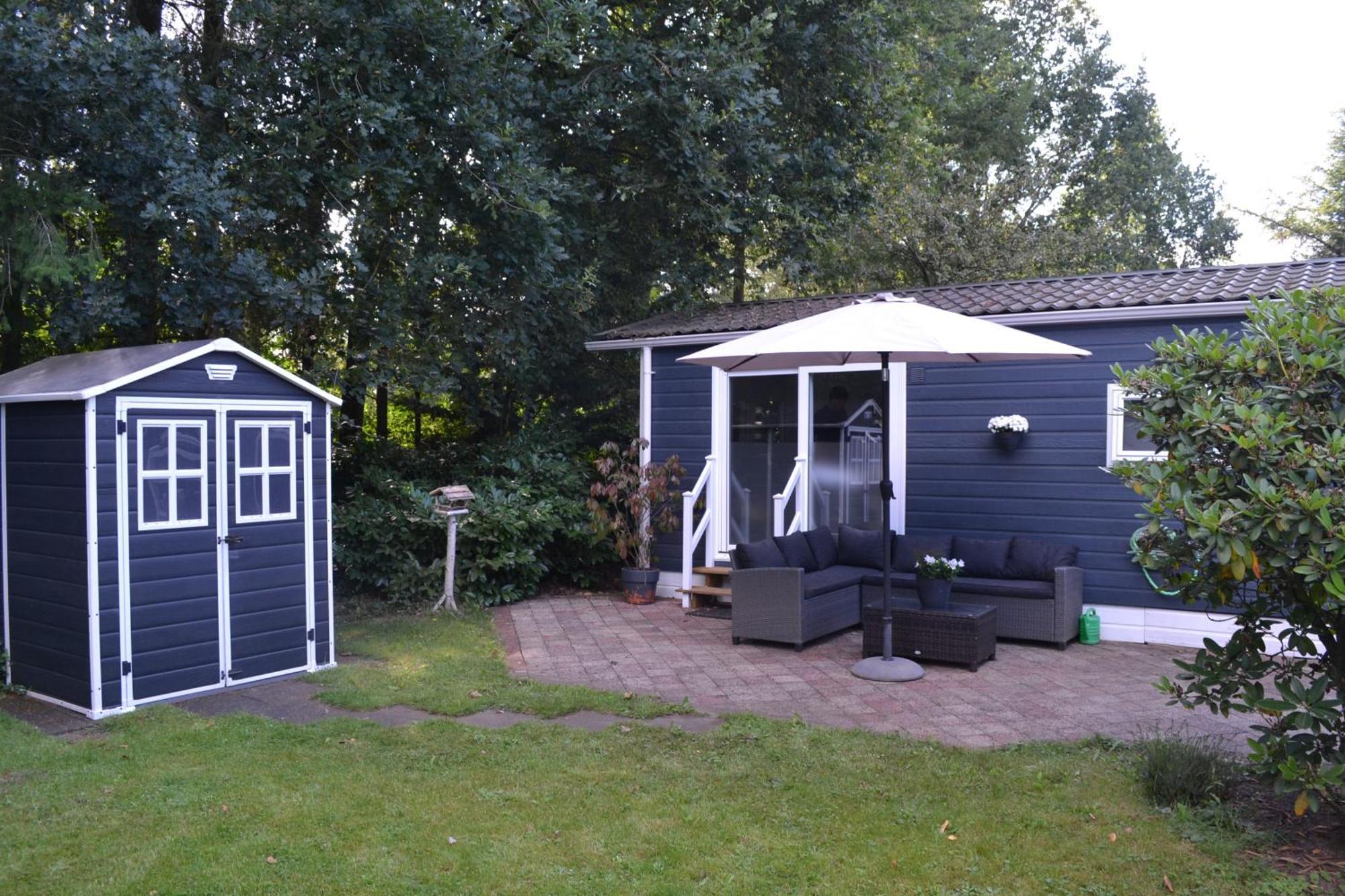 Modern Chalet In De Bossen Van De Veluwe Epe Esterno foto