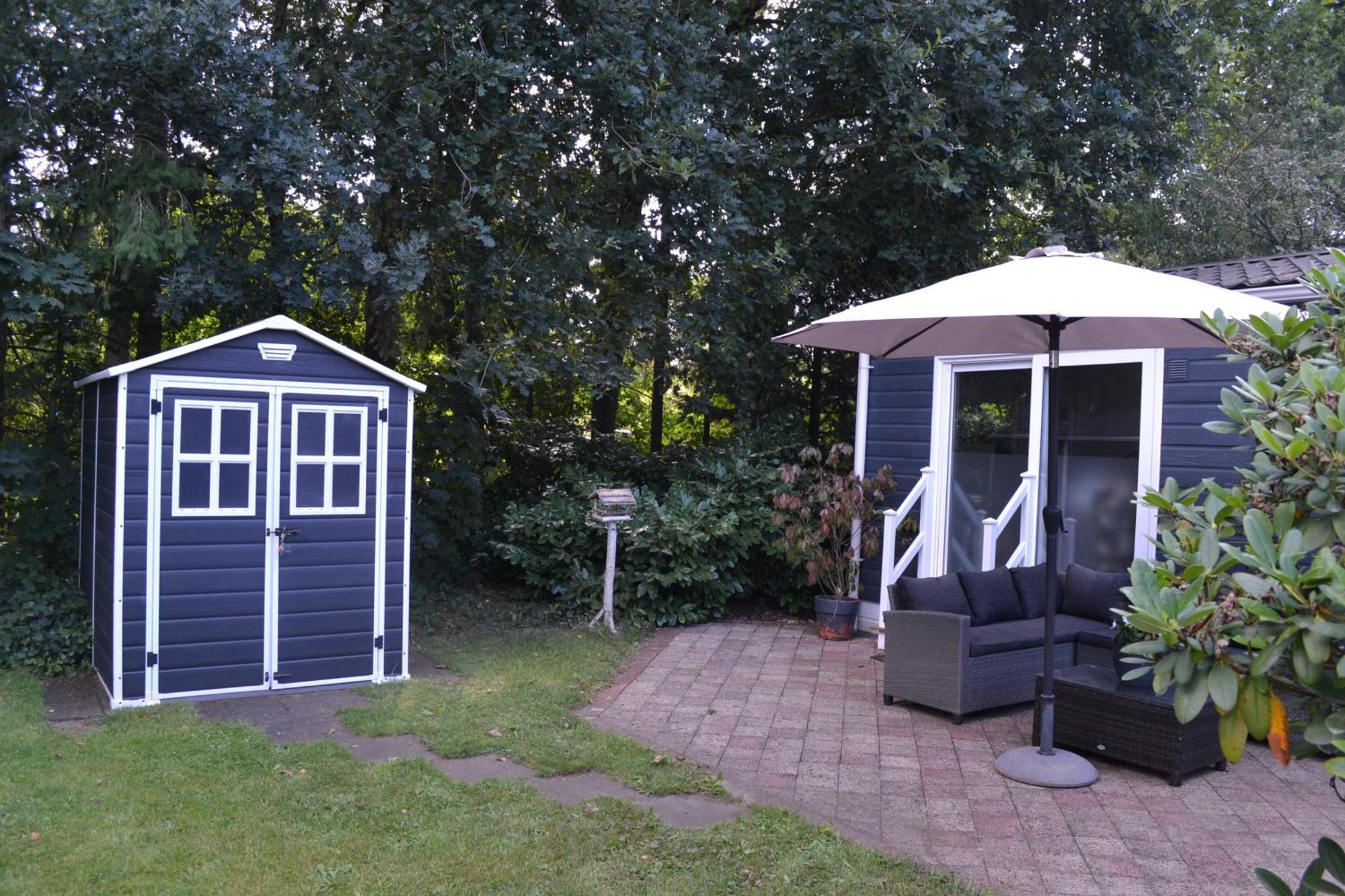 Modern Chalet In De Bossen Van De Veluwe Epe Esterno foto